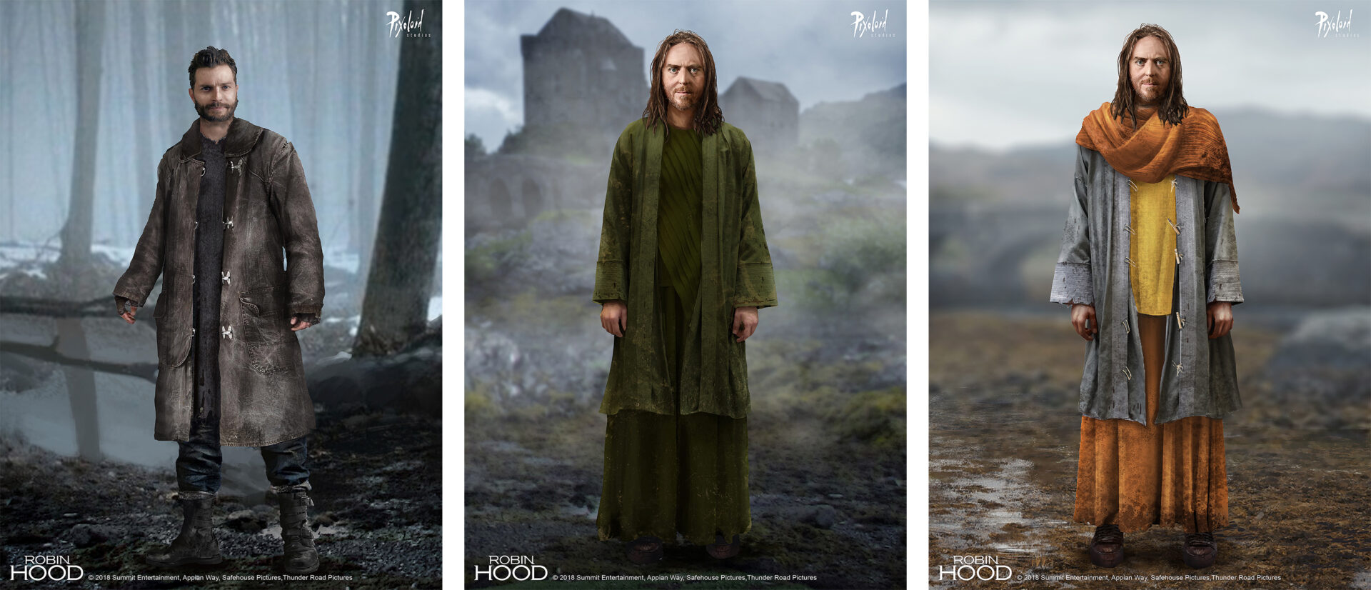 Costume designs for Robin Hood movie